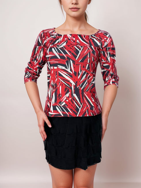 Pleated Ruffle tiered Skirt - SK016